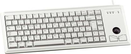 CHERRY G84-4400 PS2 Tastatur Englisch, QWERTY Grau PS2-Anschluss