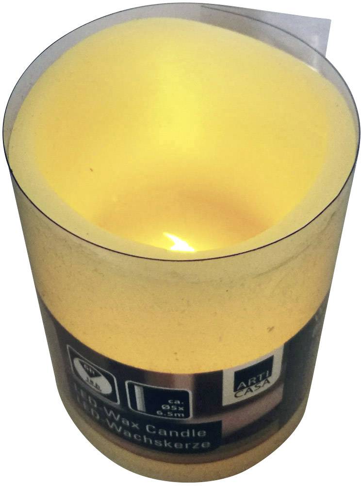 LED-Tischdeko Warm-Weiß (Ø x H) 50 mm x 65 mm