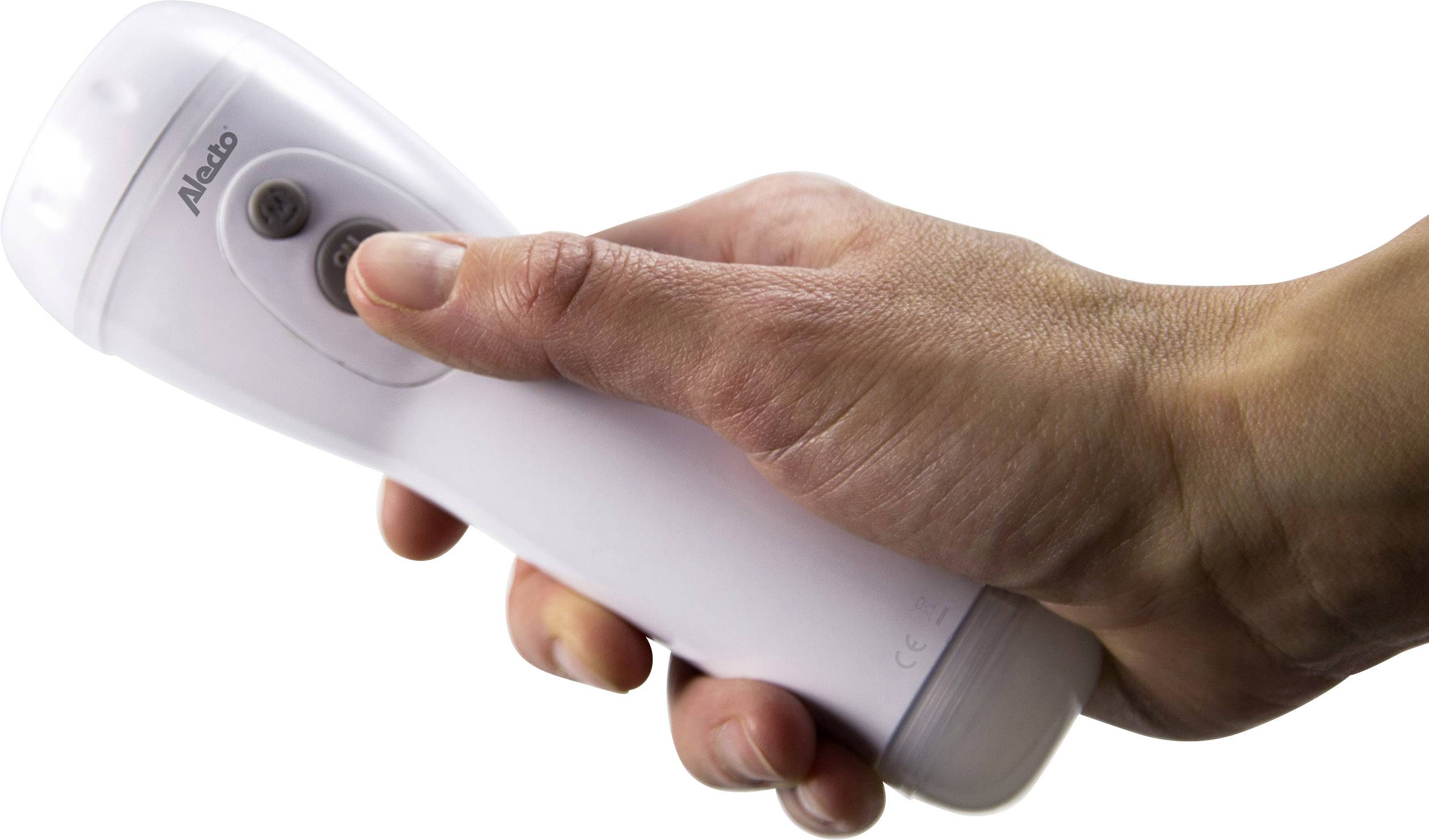 Alecto ATL-110 LED Taschenlampe, Notleuchte mit Nachtlicht-Funktion batteriebetrieben, netzbetrieben 2 h 200 g