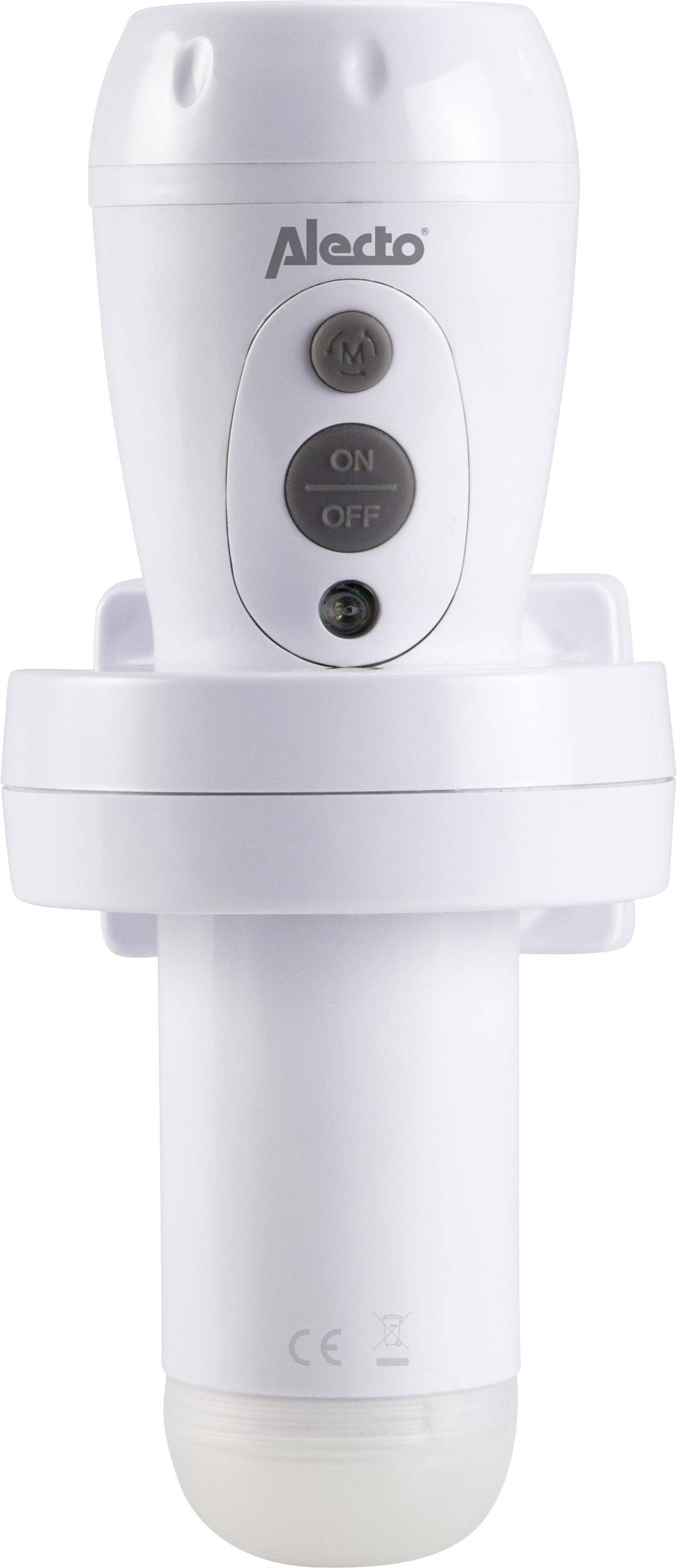 Alecto ATL-110 LED Taschenlampe, Notleuchte mit Nachtlicht-Funktion batteriebetrieben, netzbetrieben 2 h 200 g