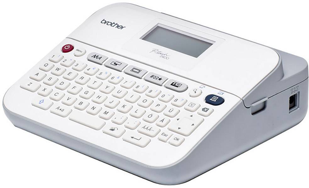 Brother P-Touch PT-D400 - Beschriftungsgerät - s/w - Thermotransfer - Rolle (1,8 cm)