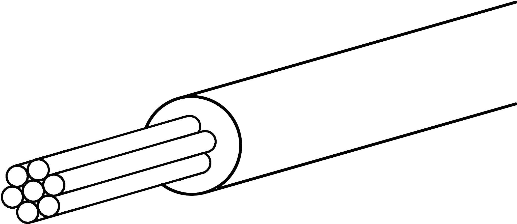 Velleman Litze K/MOW 1 x 0.20mm² Bunt 1 Set