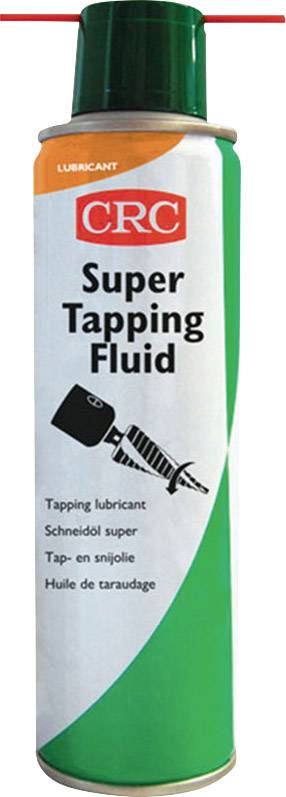 Eine Spraydose des Schmiermittels 'CRC Super Tapping Fluid', das zur Verbesserung der Gewindebearbeitung verwendet wird.