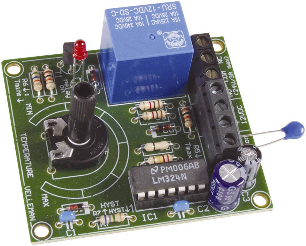 Whadda MK138 Thermostat Modul Bausatz 12 V/DC