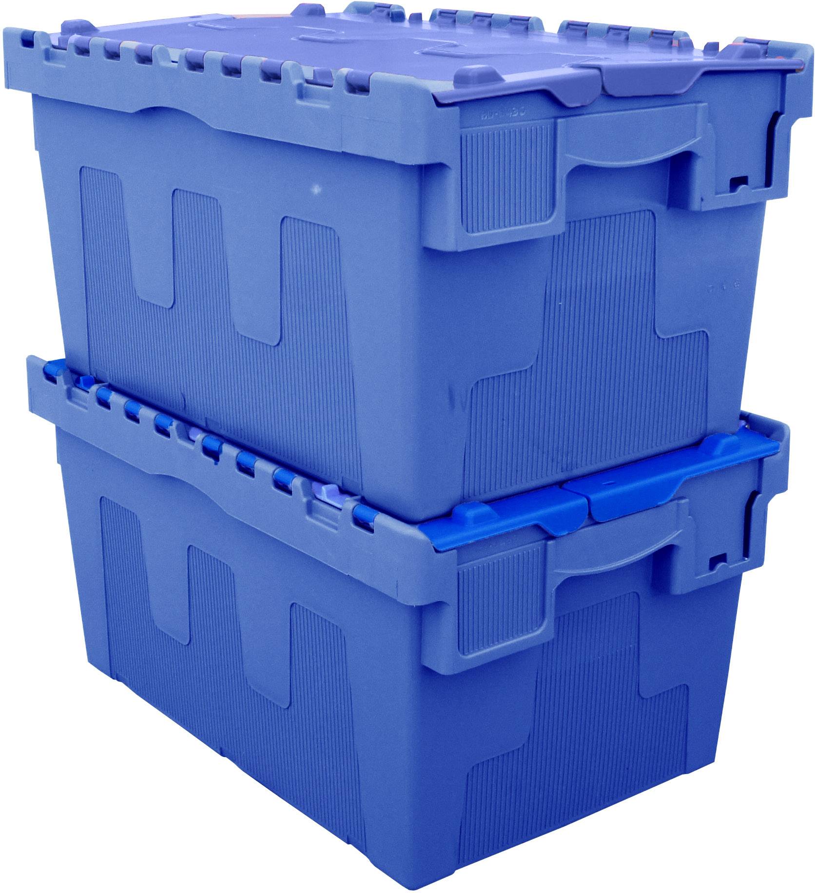 VISO DSW 5536 Klappdeckelbox (B x H x T) 600 x 320 x 400mm Blau 1St.