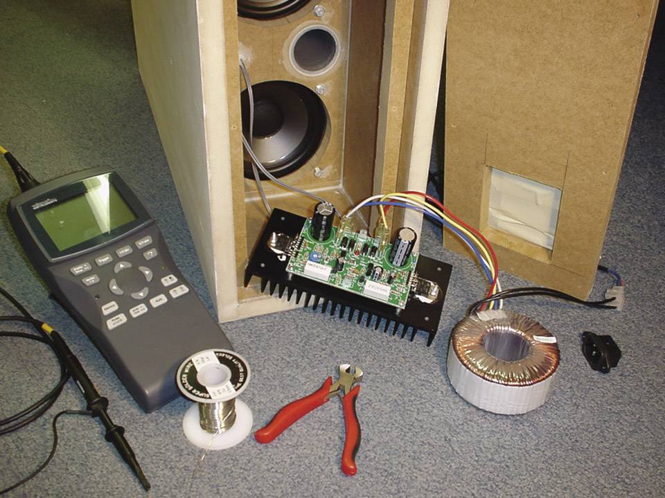 Whadda K8060 Verstärker Bausatz