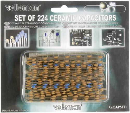 Whadda K/CAP1 Keramik-Kondensator 10 % 1 Set