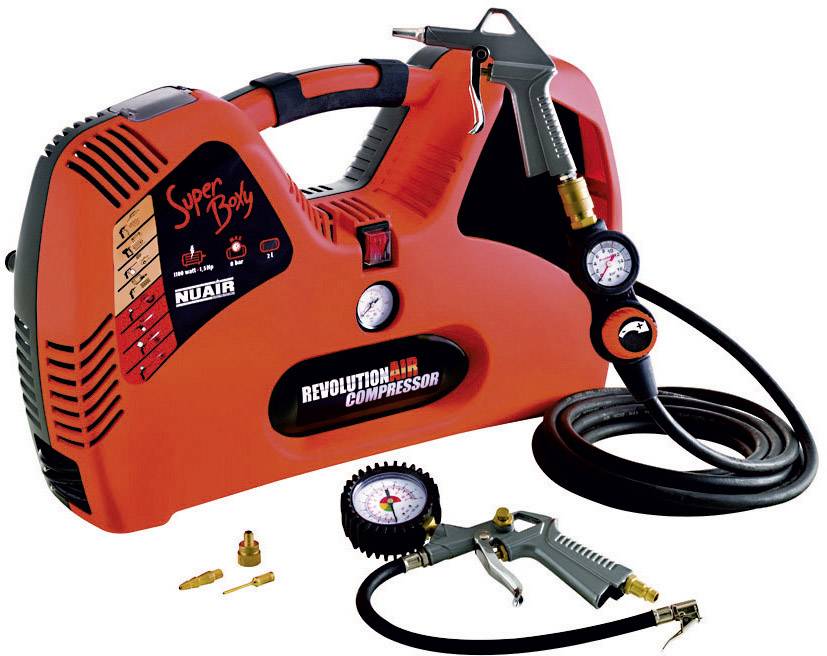 Druckluft-Kompressor Super Boxy 2 l 8 bar