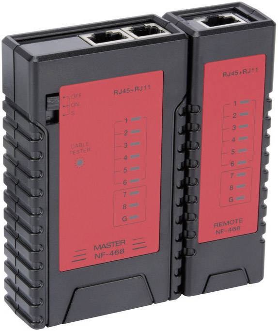 VTLAN6 Velleman VTLAN6 Geeignet für RJ-45, 10BASE-T, Token Ring, RJ11/12-Kabel