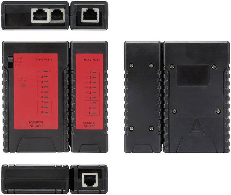 VTLAN6 Velleman VTLAN6 Geeignet für RJ-45, 10BASE-T, Token Ring, RJ11/12-Kabel