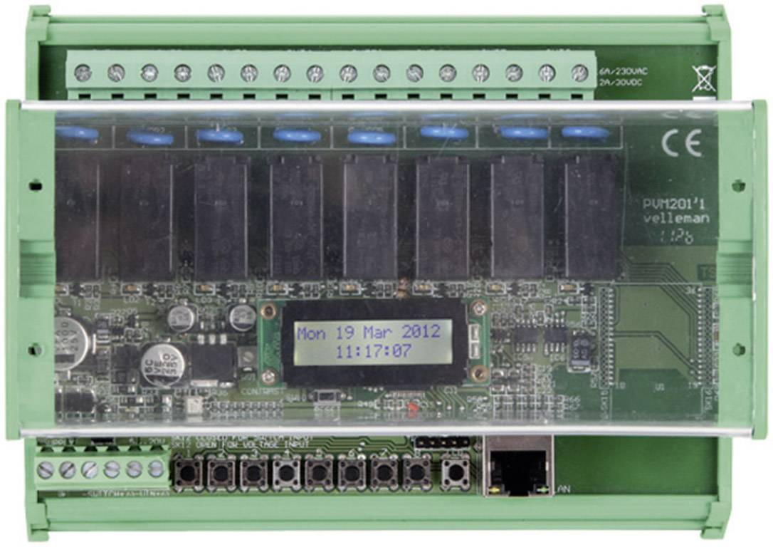Velleman VM201 Relaiskarte Baustein 12 V DC/AC