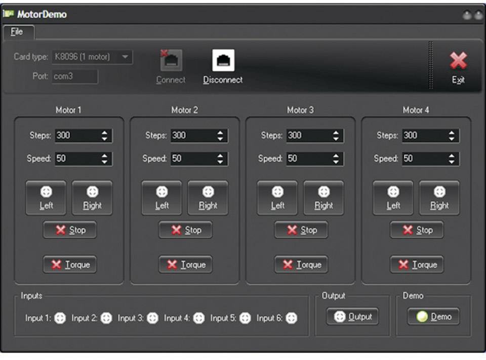 Velleman K8096 Steuerkarte 12 V/DC, 24 V/DC 1A