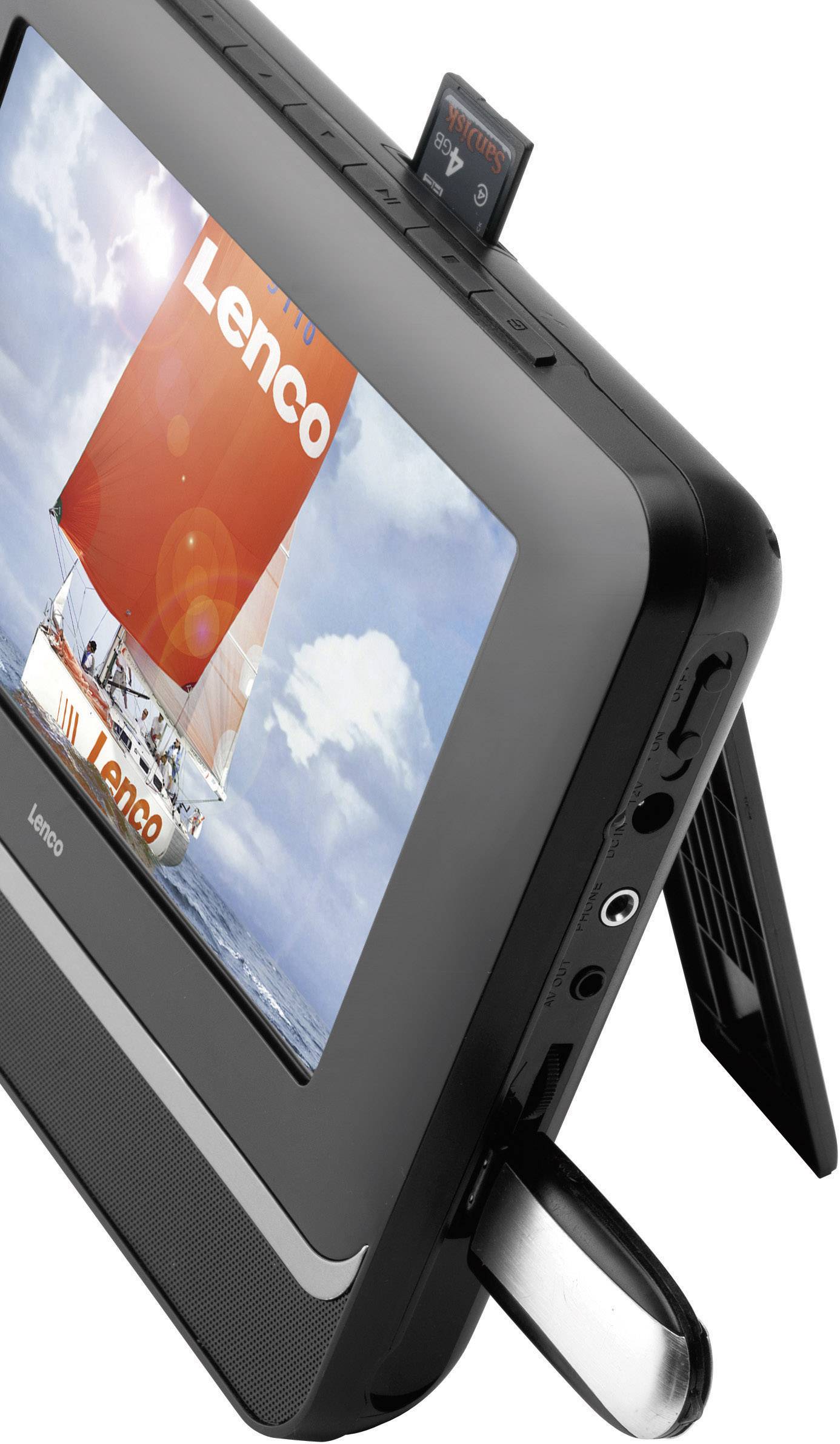 Lenco DVP-739X2 Bilddiagonale=17.5 cm (7 Zoll)
