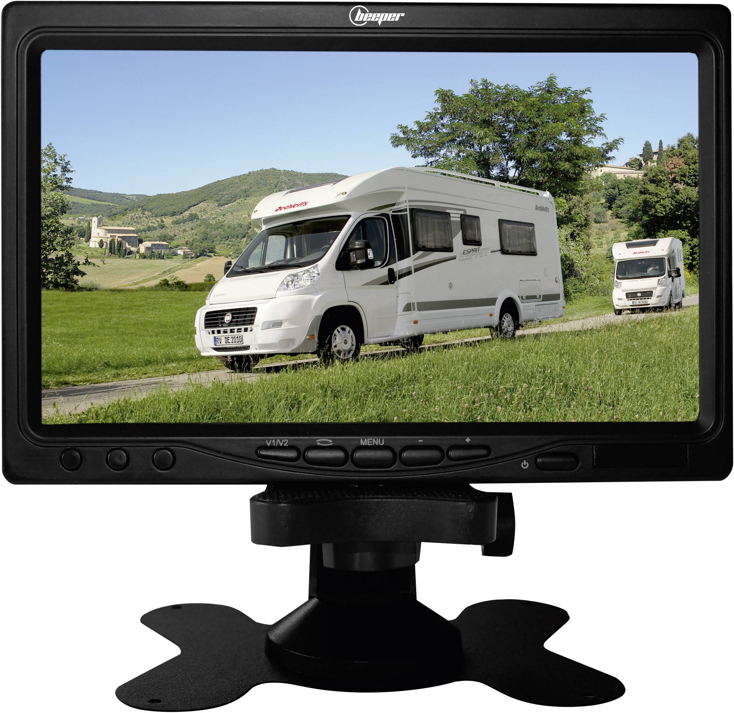 Beeper RWEC200X-BL Kabel-Rückfahrkamera 2 Kameras Aufbau