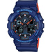 Casio Armbanduhr GA-100L-2AER (B x H) 51.20mm x 55mm Blau Gehäusematerial=Kunstharz Material (Armband)=Kunstharz