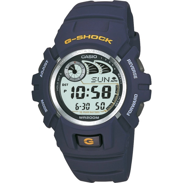 Casio Armbanduhr G-2900F-2VER (B x H) 45.90mm x 52.40mm Blau Gehäusematerial=Kunstharz Material (Armband)=Kunstharz Casio Armbanduhr G-2900F-2VER (B x H) 45.90mm x 52.40mm Blau Gehäusematerial=Kunstharz Material (Armband)=Kunstharz
