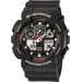 Casio Armbanduhr GA-100-1A4ER (B x H) 51.20mm x 55mm Schwarz, Rot Gehäusematerial=Kunstharz Material (Armband)=Kunstharz Casio Armbanduhr GA-100-1A4ER (B x H) 51.20mm x 55mm Schwarz, Rot Gehäusematerial=Kunstharz Material (Armband)=Kunstharz
