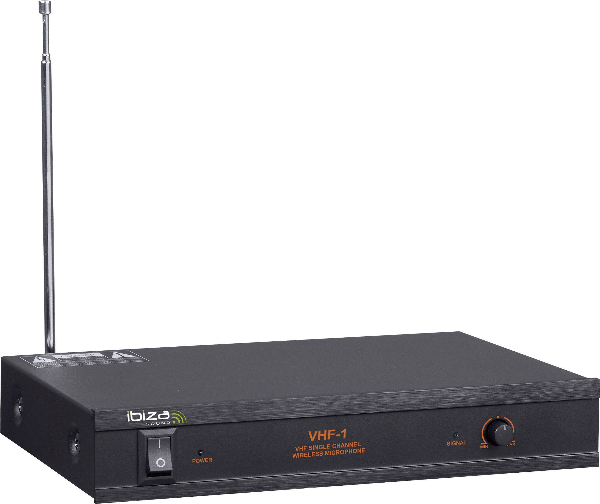 Funkmikrofon-Set Ibiza Sound VHF 1