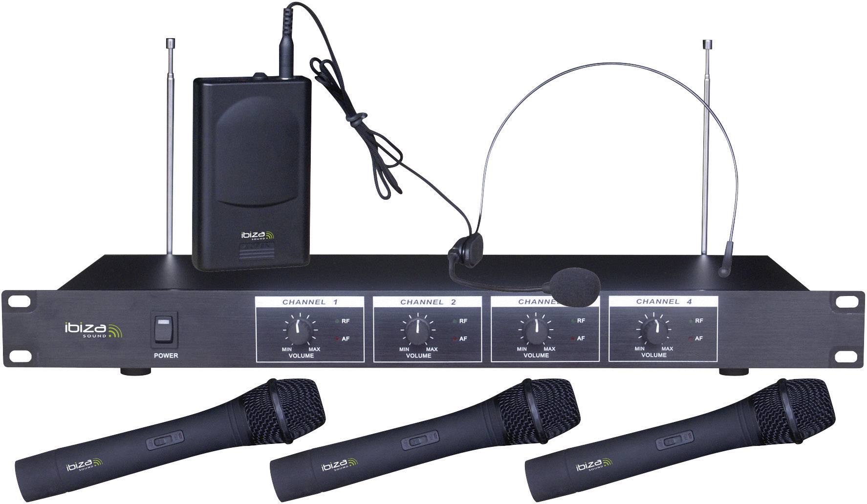 Gesangs-Mikrofon Ibiza Sound VHF4