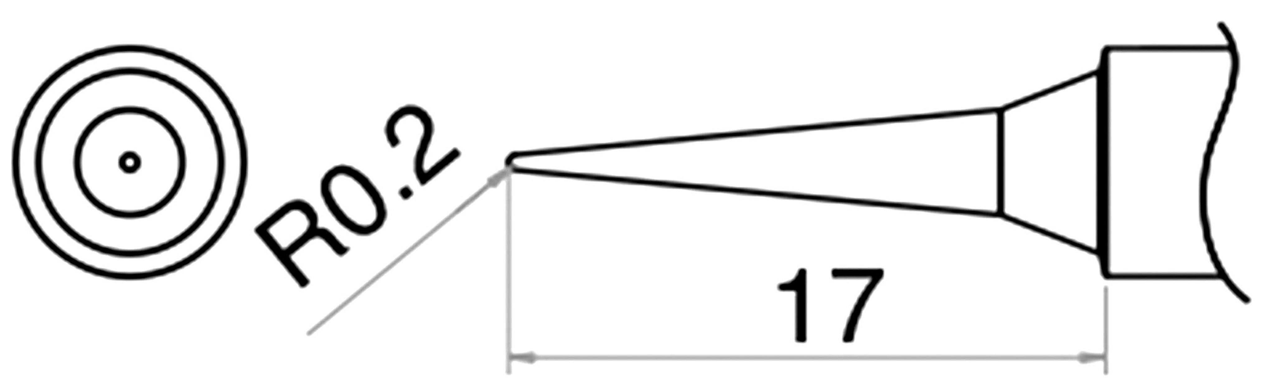 HAKKO Lötspitze T34-I Lötkolben 096205