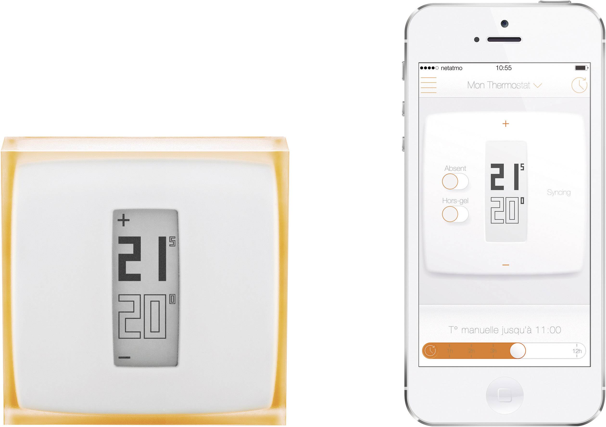 Netatmo NTH01-FR-EC NTH01-FR-EC Heizkörperthermostat smart Wand 1 St.