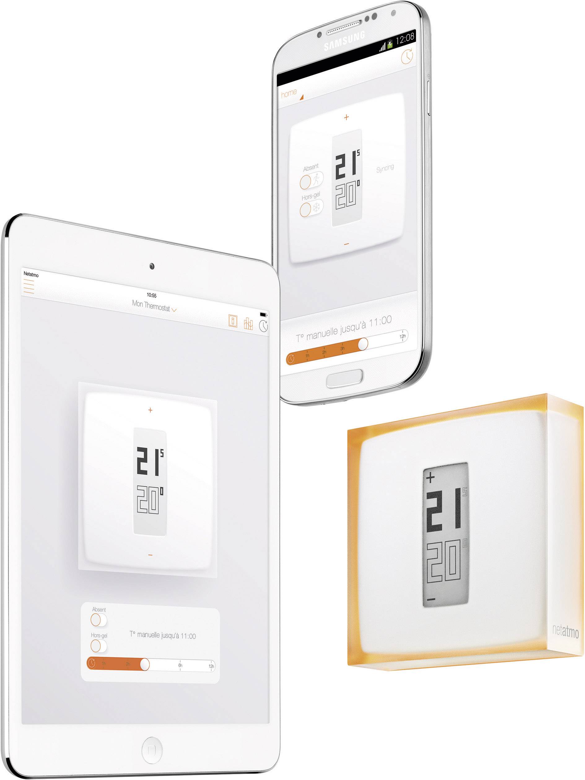 Netatmo NTH01-FR-EC NTH01-FR-EC Heizkörperthermostat smart Wand 1 St.