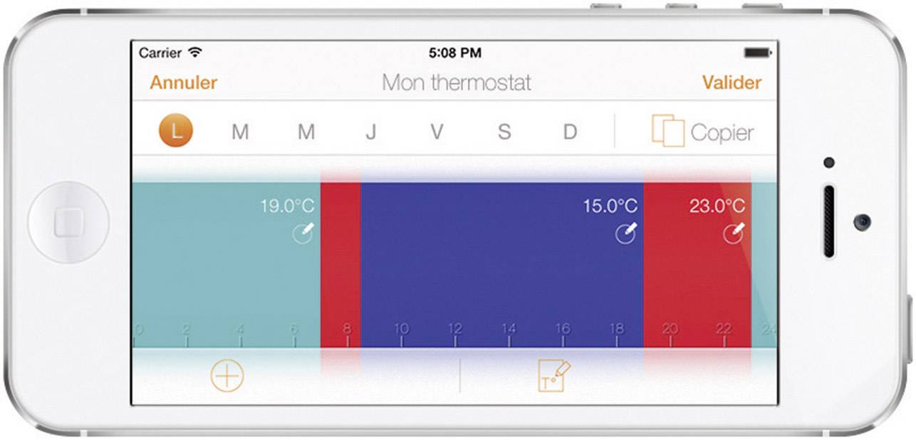 Netatmo NTH01-FR-EC NTH01-FR-EC Heizkörperthermostat smart Wand 1 St.