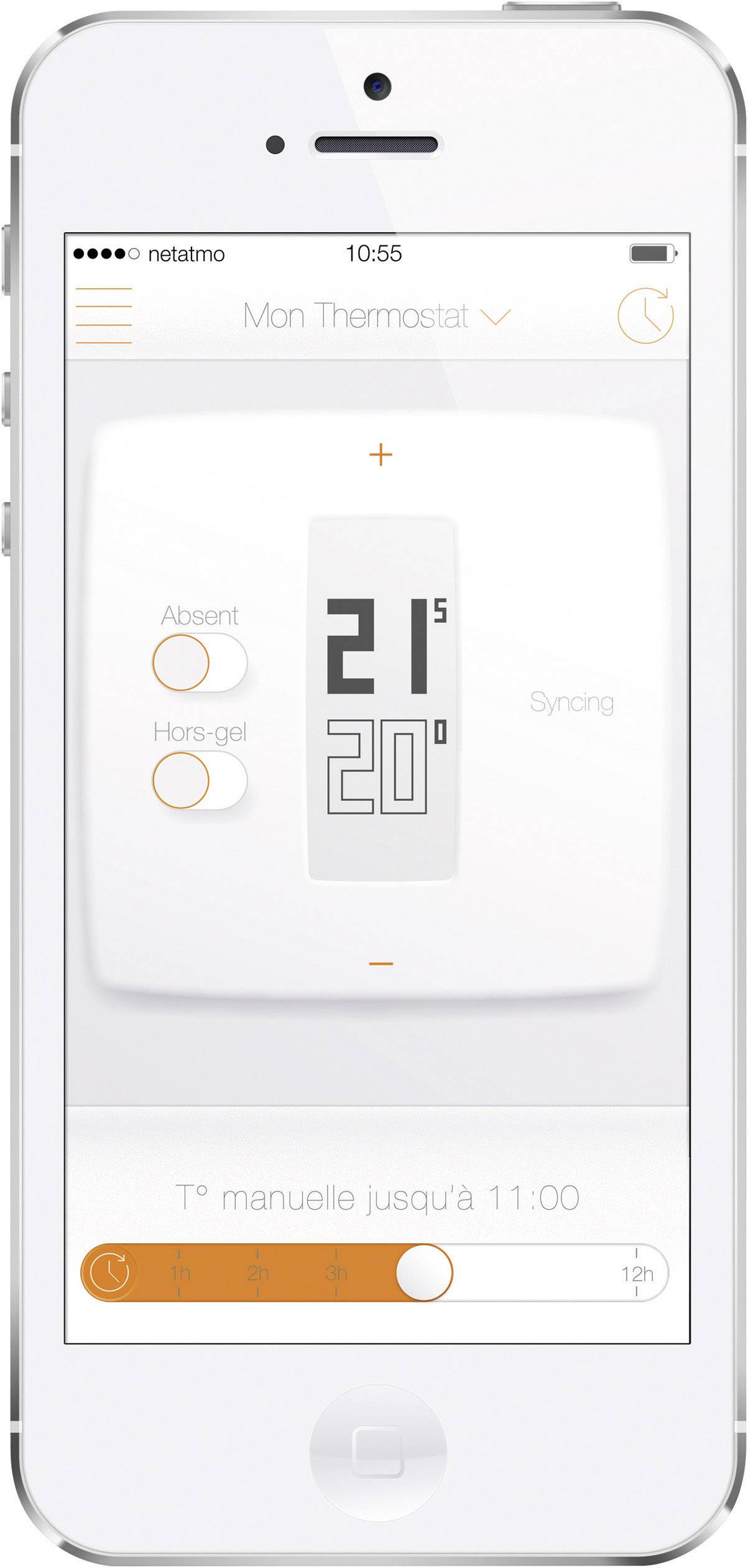 Netatmo NTH01-FR-EC NTH01-FR-EC Heizkörperthermostat smart Wand 1 St.