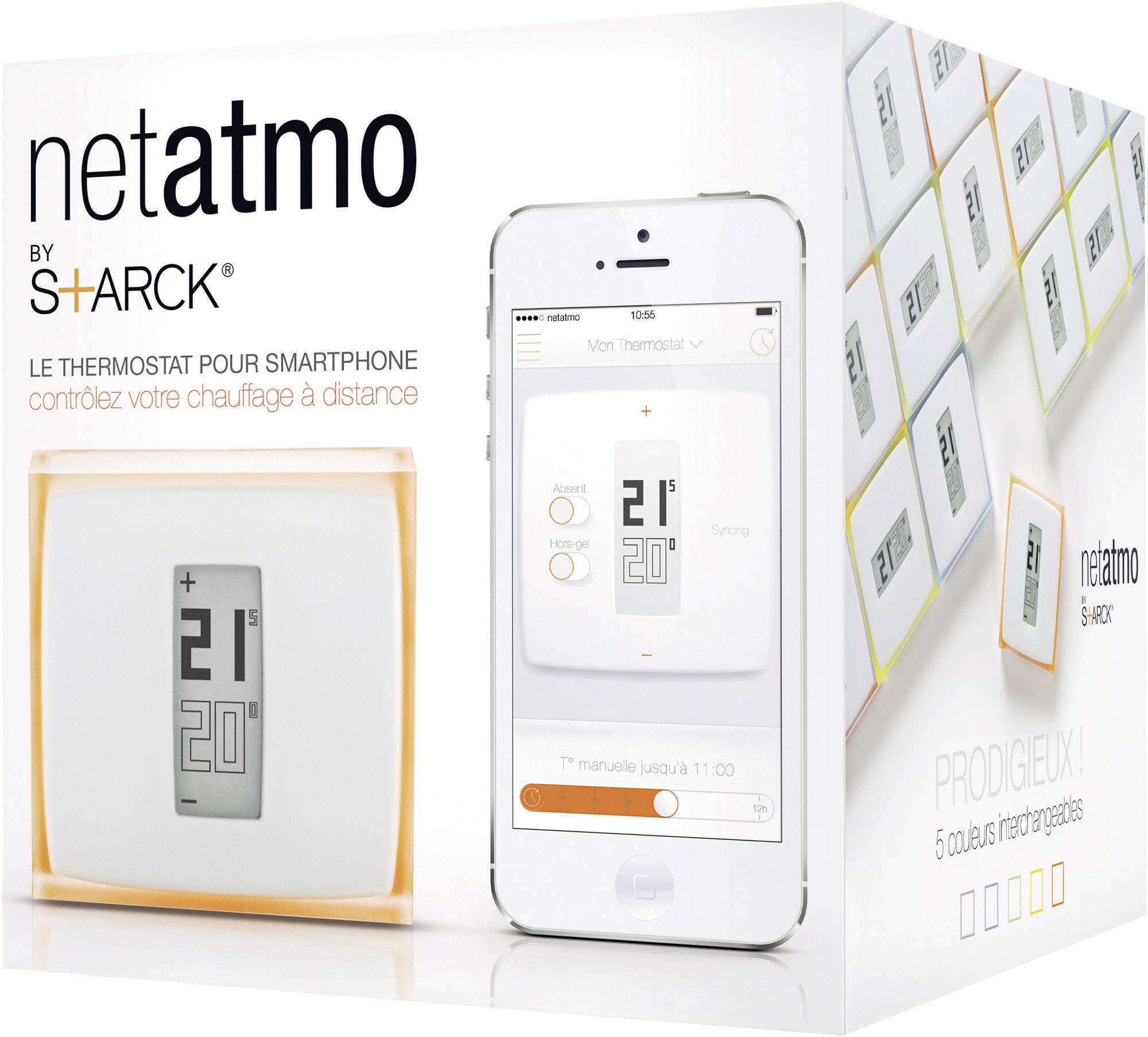Netatmo NTH01-FR-EC NTH01-FR-EC Heizkörperthermostat smart Wand 1 St.