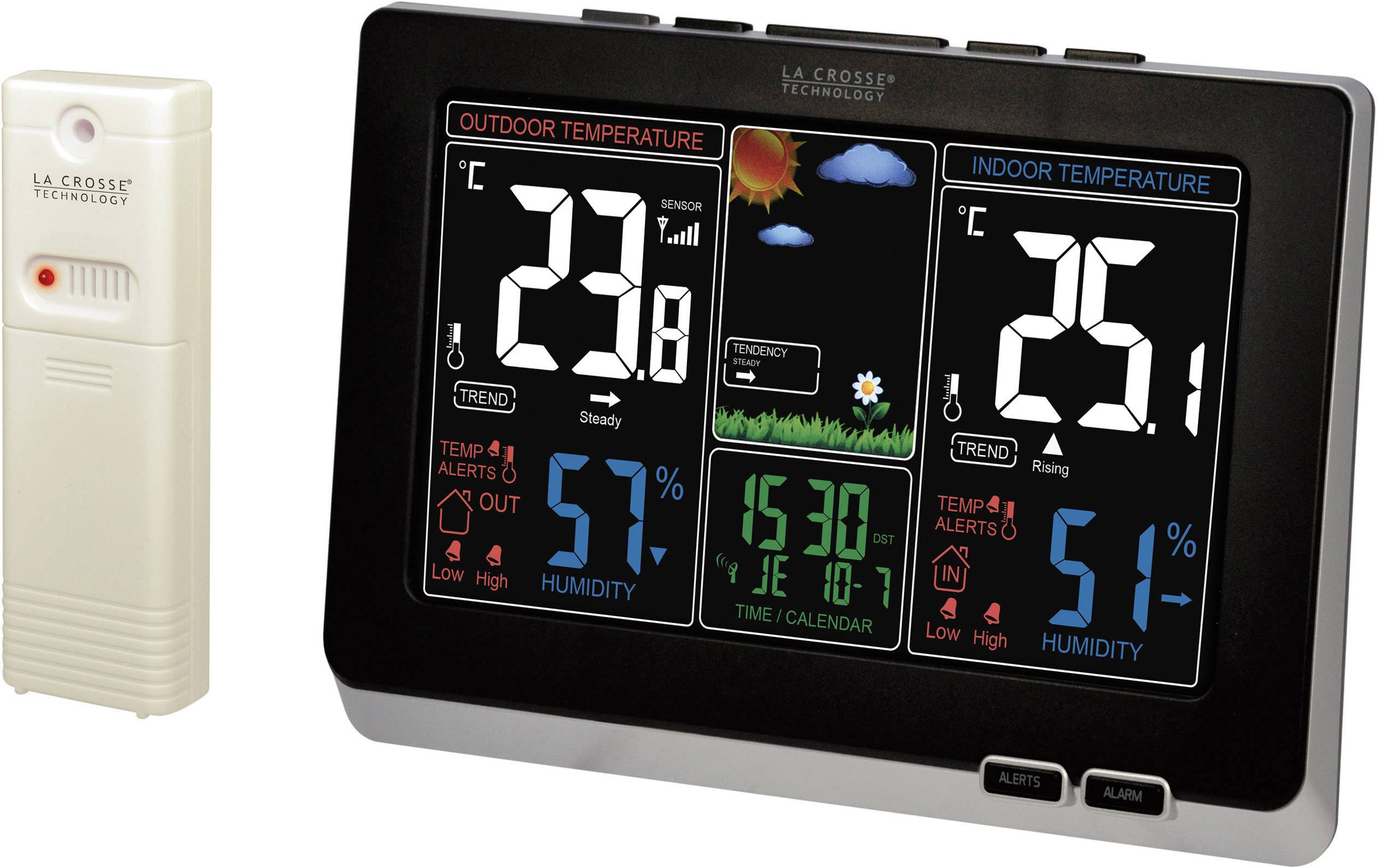 La Crosse Technology WS6828-BLA Funk-Wetterstation