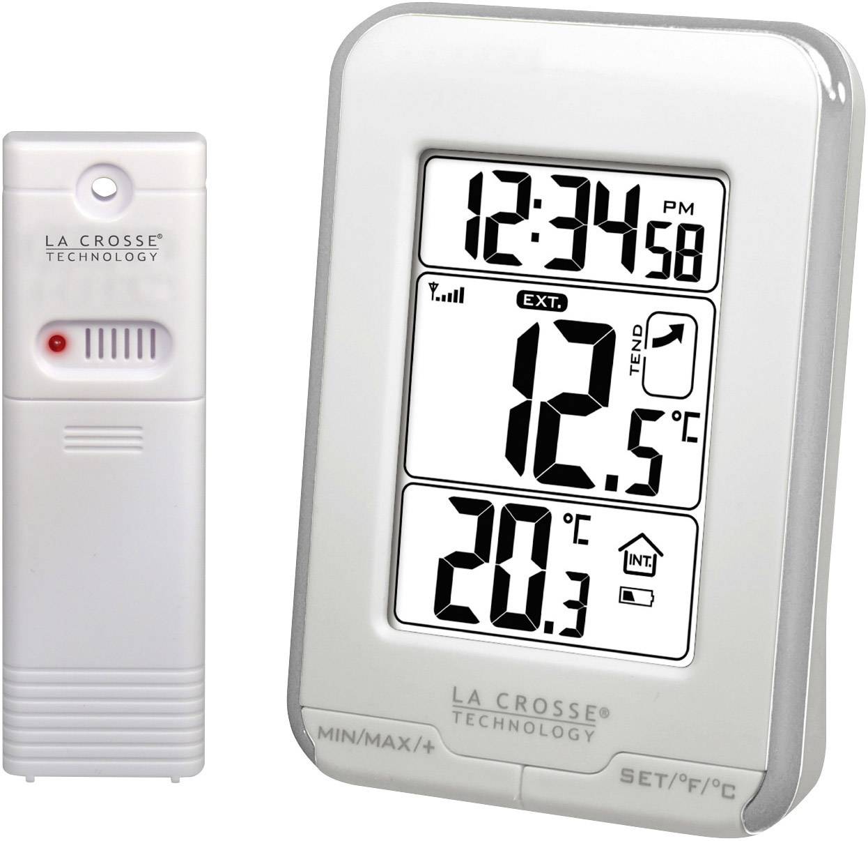 La Crosse Technology Thermometer WS6810-WHI-SIL