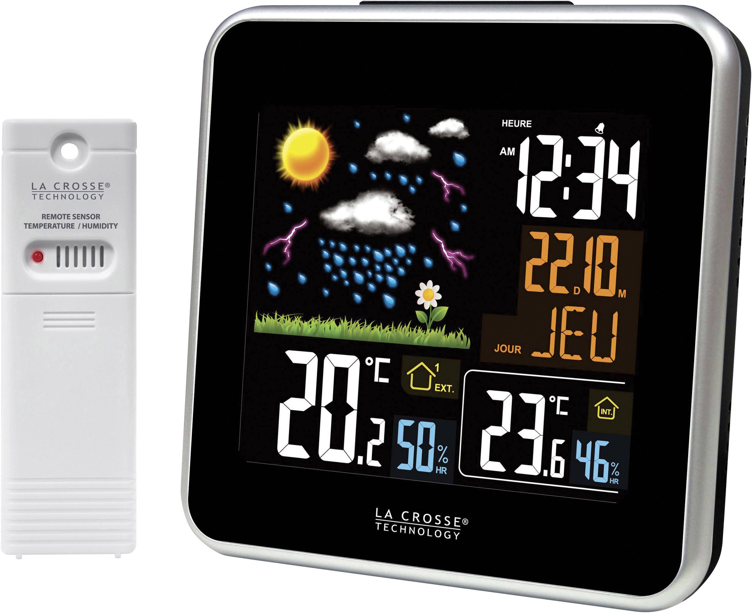 La Crosse Technology WS6821-A-BLA Funk-Wetterstation Anzahl Sensoren max. 3