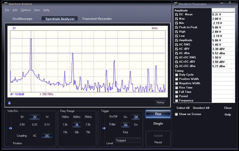 Velleman PCSU01 Oszilloskop Lernpaket