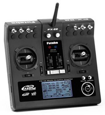 Futaba FX-22 2,4GHz Pult-Fernsteuerung 2,4GHz Anzahl Kanäle: 14 inkl. Empfänger