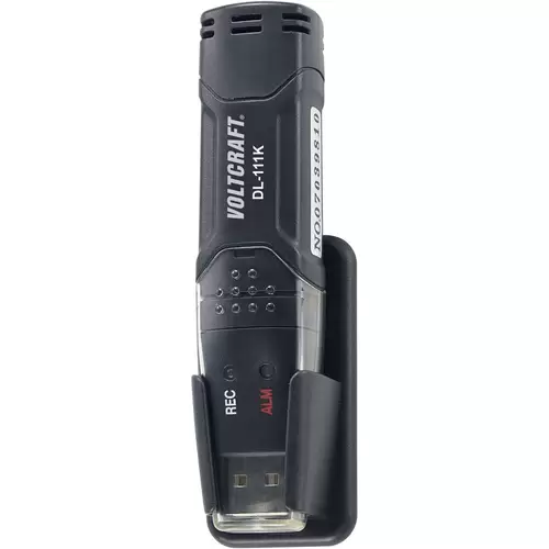 VOLTCRAFT DL-220THP Datenlogger – Misst Temperatur, Luftfeuchte Und Luftdruck, Inkl. Display, Automatische PDF/CSV-Berichte, Konfigurierbar Per Browser, USB-Anschluss – Ideal Für Langzeitaufzeichnung Und Umweltmonitoring