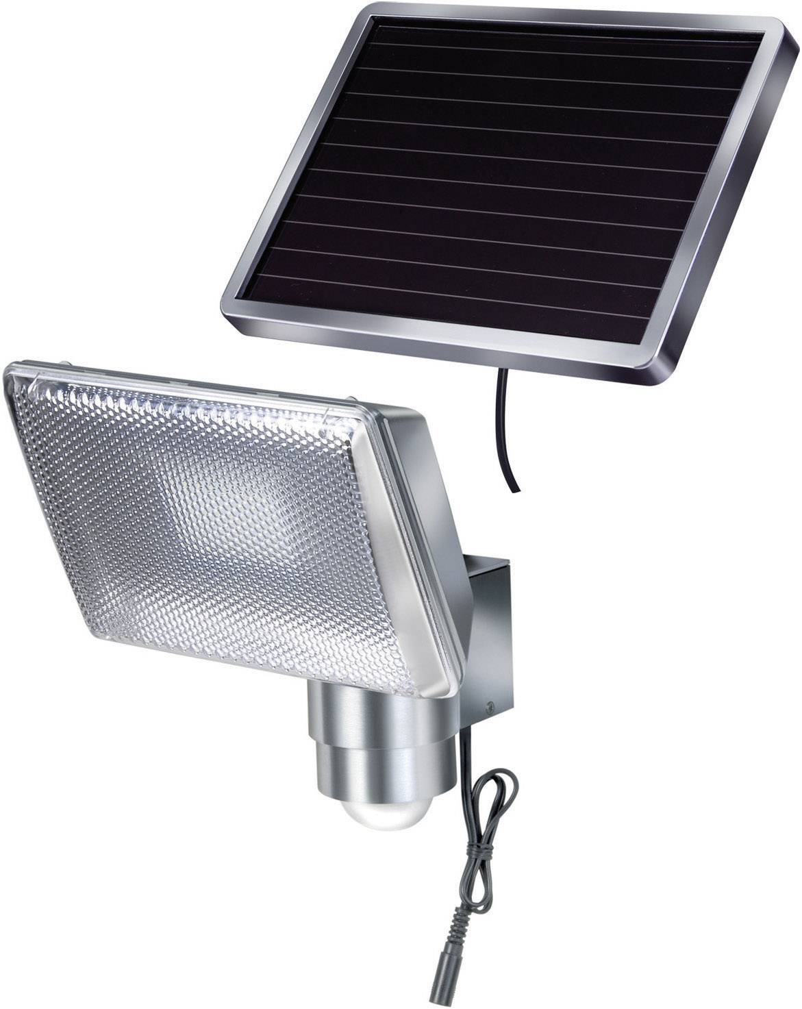 Brennenstuhl SOL 80 1170840 Solar-Spot mit Bewegungsmelder 4 W Neutralweiß Silber-Grau
