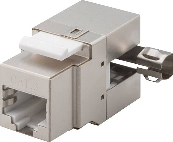 Goobay 95901 RJ45-Einbaumodul Keystone CAT 6 1 St.