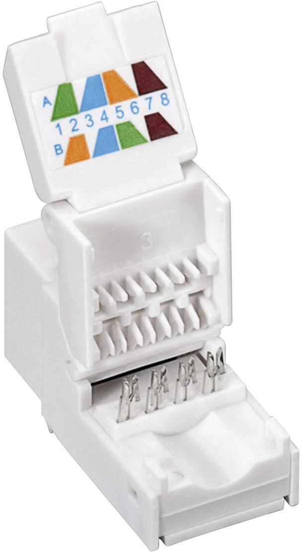 Goobay 95742 RJ45-Einbaumodul Keystone CAT 6 1 St.