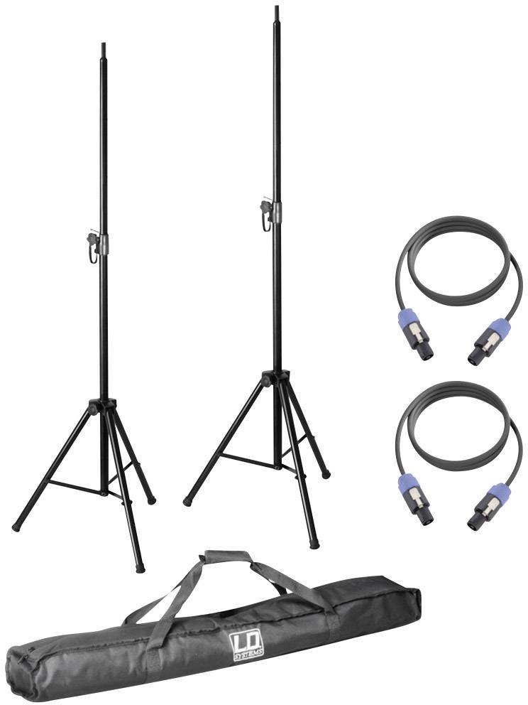 LD Systems Dave 8 Set 2 PA-Lautsprecher Stativ Set 1 St.