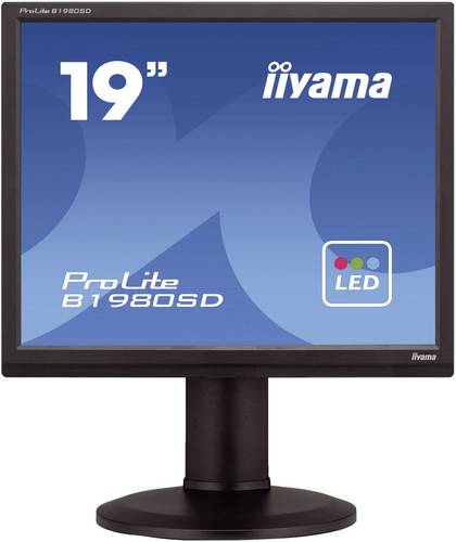 Iiyama B1980SD LED-Monitor 48.3cm (19 Zoll) 1280 x 1024 Pixel SXGA 5 ms DVI, VGA TN LED
