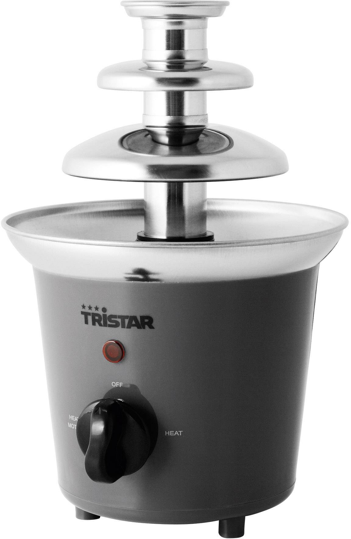 Tristar CF-1603 CF-1603 Schokoladenbrunnen Grau, Silber