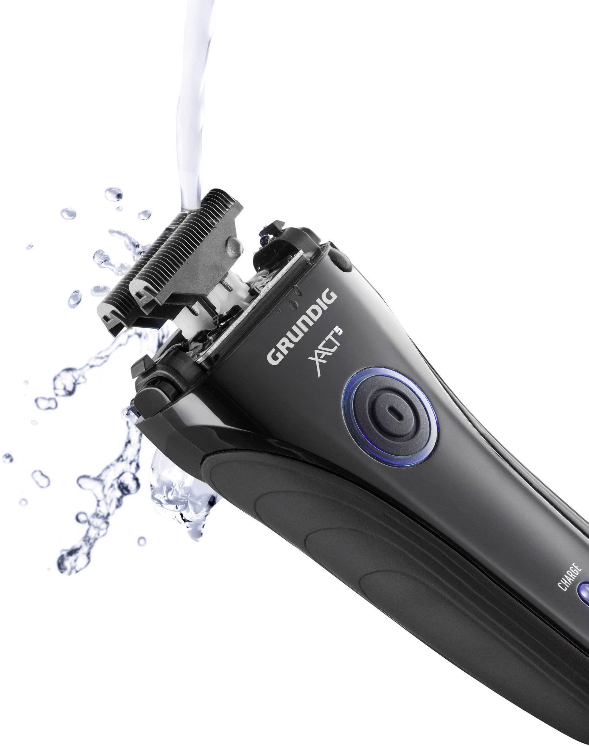 Grundig MS6240 Folienrasierer Schwarz, Blau