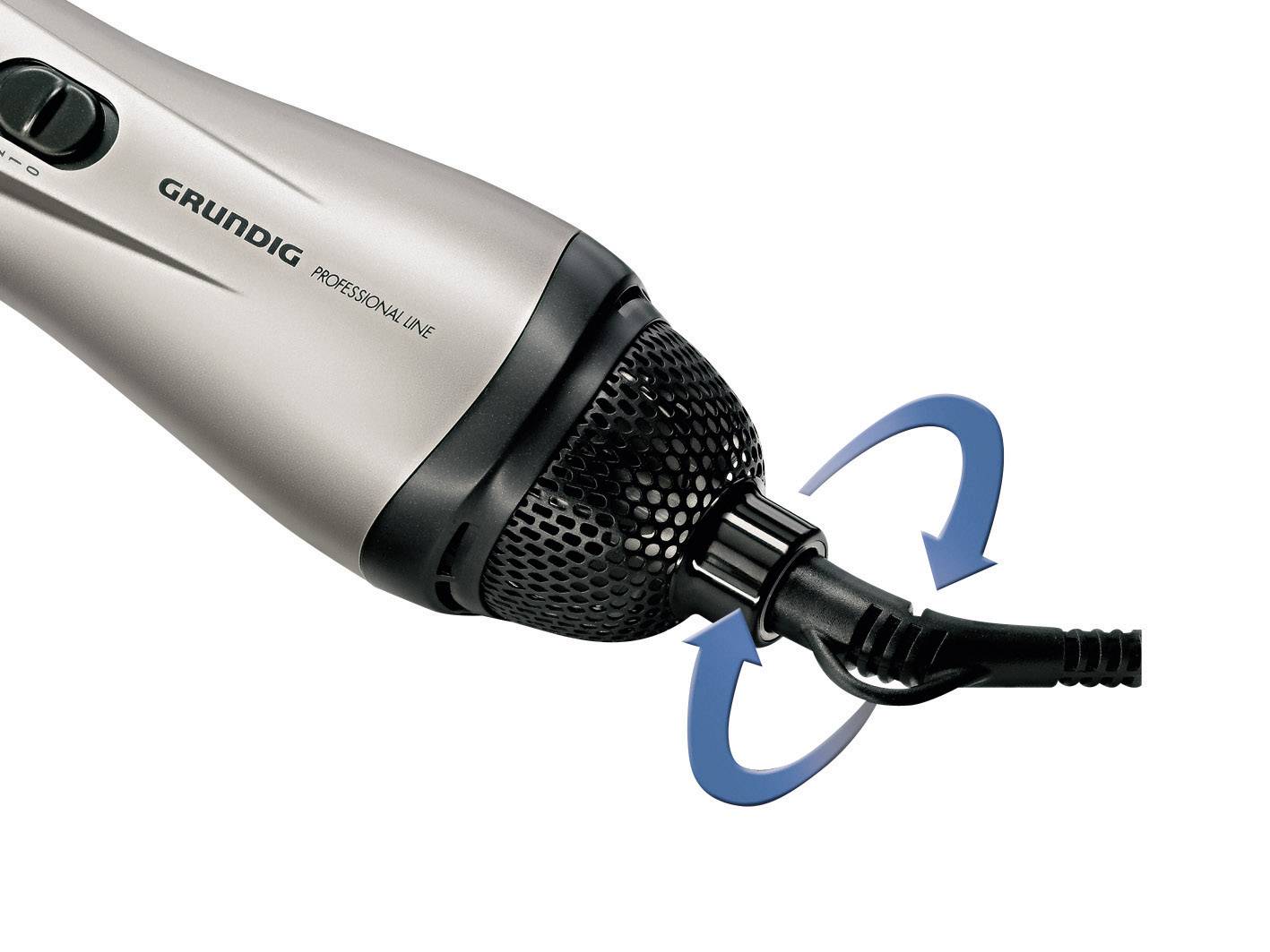 Grundig HS 8980 Lockenstab Titan-Schwarz mit Ionisierung