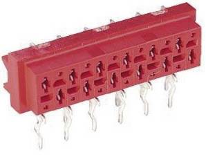 TE Connectivity Buchsengehäuse-Platine Micro-MaTch Polzahl Gesamt 12 Rastermaß: 1.27mm 8-215460-2