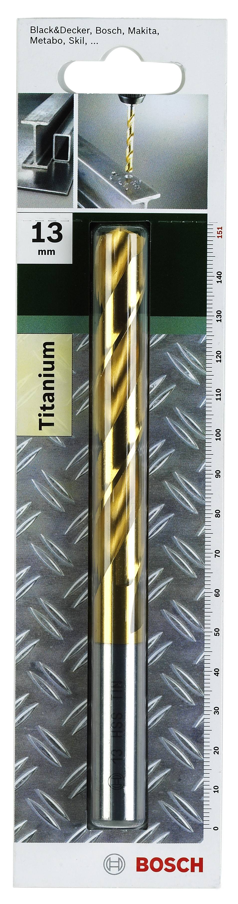 Bosch Accessories 2609255098 HSS Metall-Spiralbohrer 5mm Gesamtlänge 86mm TiN DIN 338 Zylinderschaft