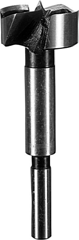 Ein Forstnerbohrer aus Metall mit scharfer Schneide für präzises Bohren. Geeignet für Holzarbeiten.