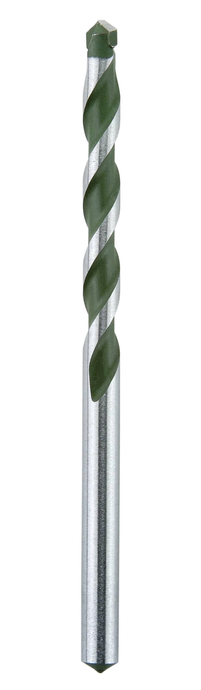 Ein Bohrer mit gezwirbeltem Schaft und spitzem Ende, geeignet für das Bohren in Holz oder Metall.