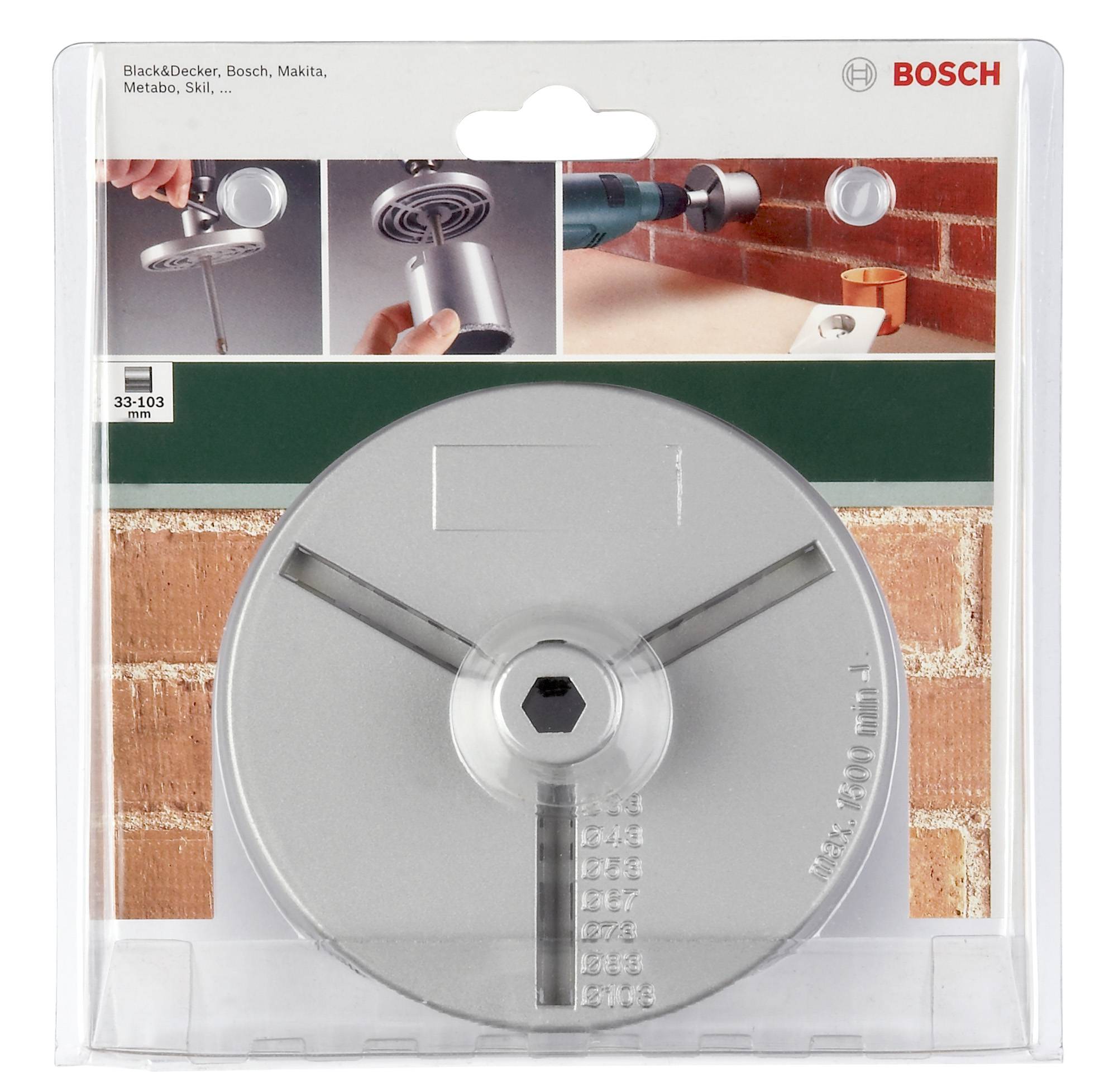 Bosch Accessories 2609255631 Aufnahmeteller für Lochsäge 1 St.