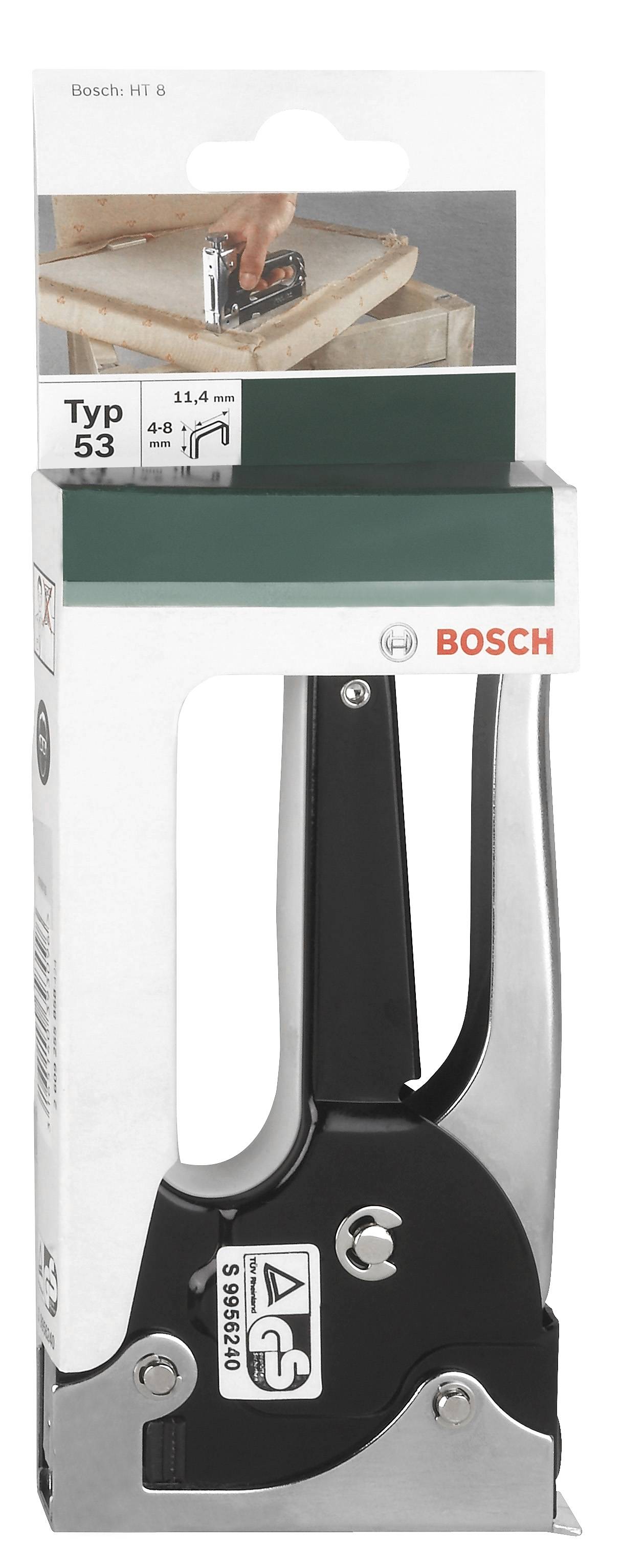 Bosch Accessories HT 8 2609255858 Handtacker Klammerntyp Typ 53 Klammernlänge 4 - 8mm