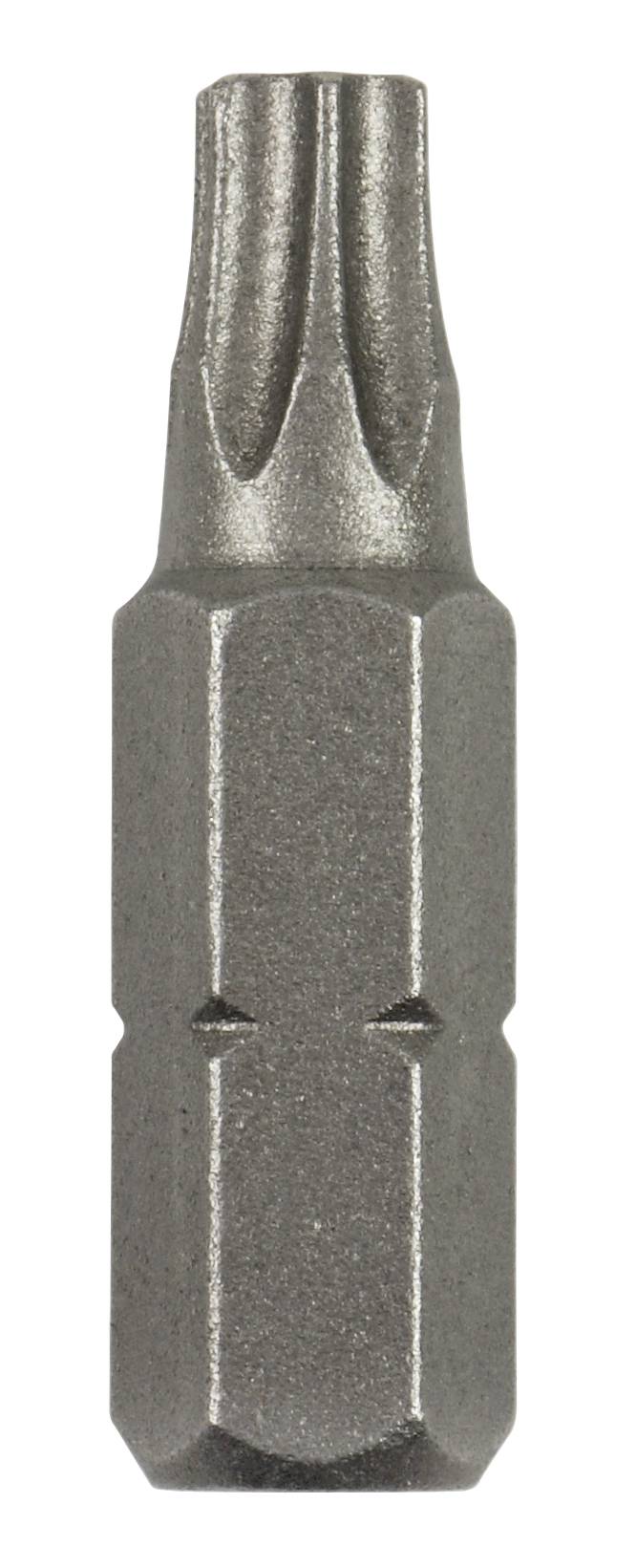 Sechskant-Bit mit sternförmiger Spitze für Schraubendreher.